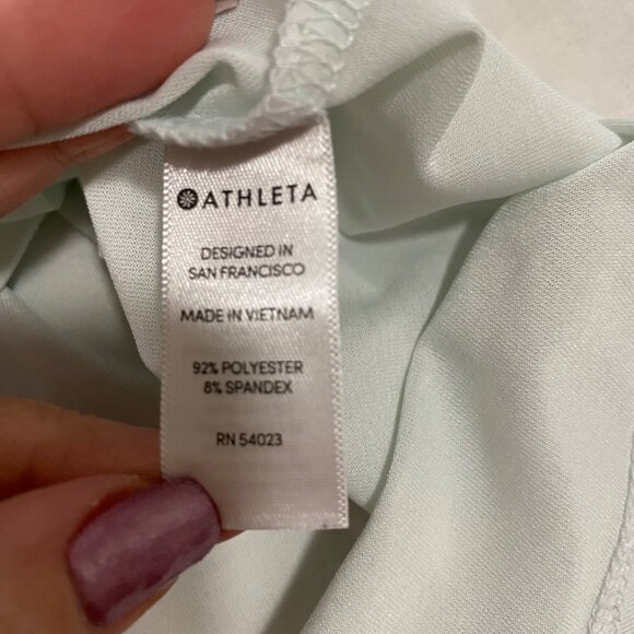 Athleta Incline Tank Top Seafoam‎ Green Size L - Picture 5 of 7